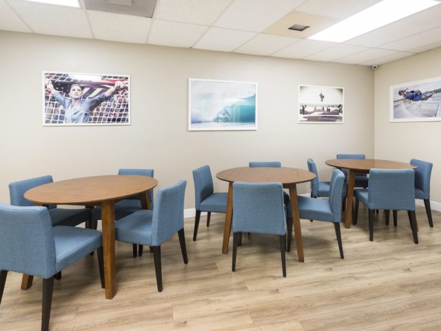 Dining Room of the Clear Recovery Center in Redondo Beach