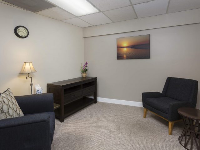 Case Management outpatient rehab room of the Clear Recovery Center in Redondo Beach